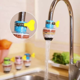 Anti splash water Saving Shower Head Purifier