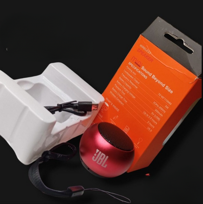 JBL Mini Portable Wireless Bluetooth Speaker - Hassify– Heavy Bass, High Sound Quality, Rechargeable, FM/TF Card Support