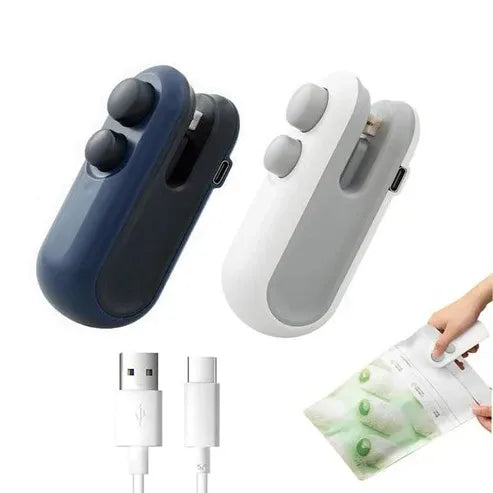 Portable Rechargeable Mini Heating Sealer For Plastic Bags