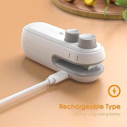 Portable Rechargeable Mini Heating Sealer For Plastic Bags