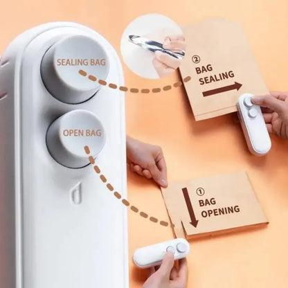 Portable Rechargeable Mini Heating Sealer For Plastic Bags