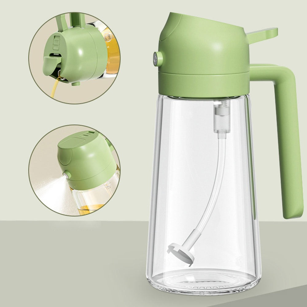 Title: 2-in-1 Oil Spray Bottle