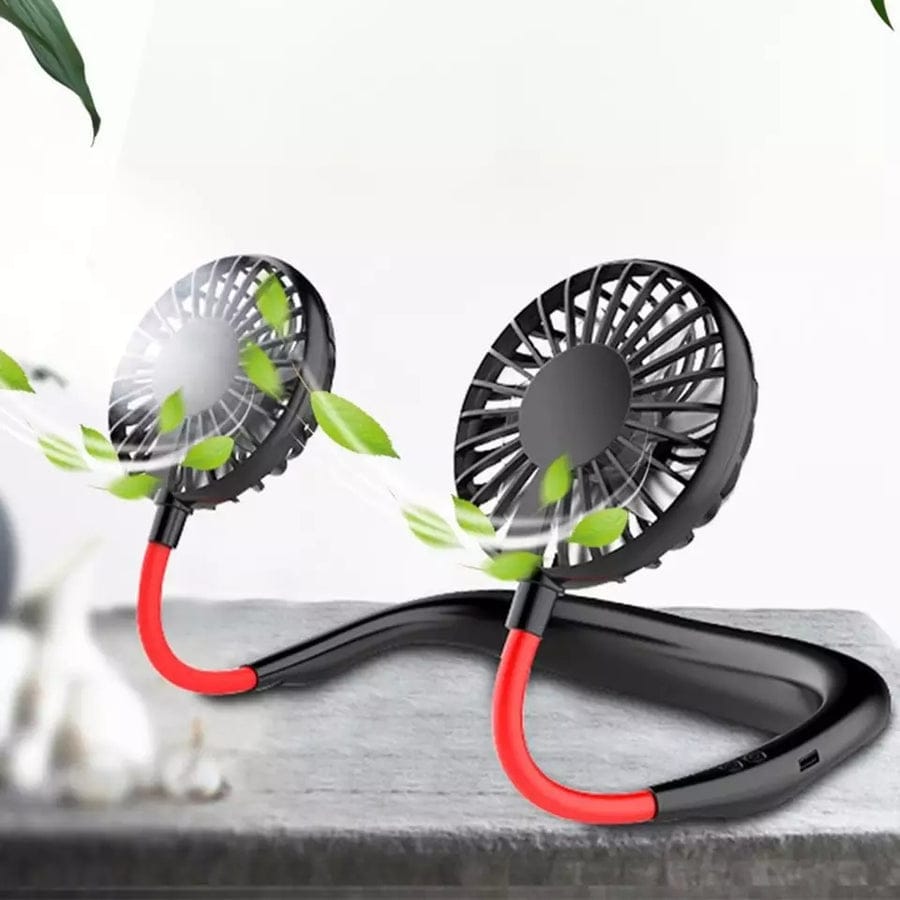 Wing Neck Fan – Rechargeable Portable Cooling Device