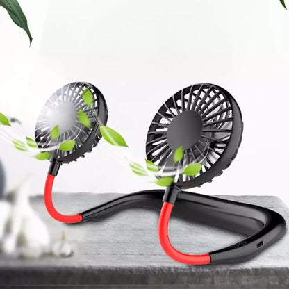 Wing Neck Fan – Rechargeable Portable Cooling Device