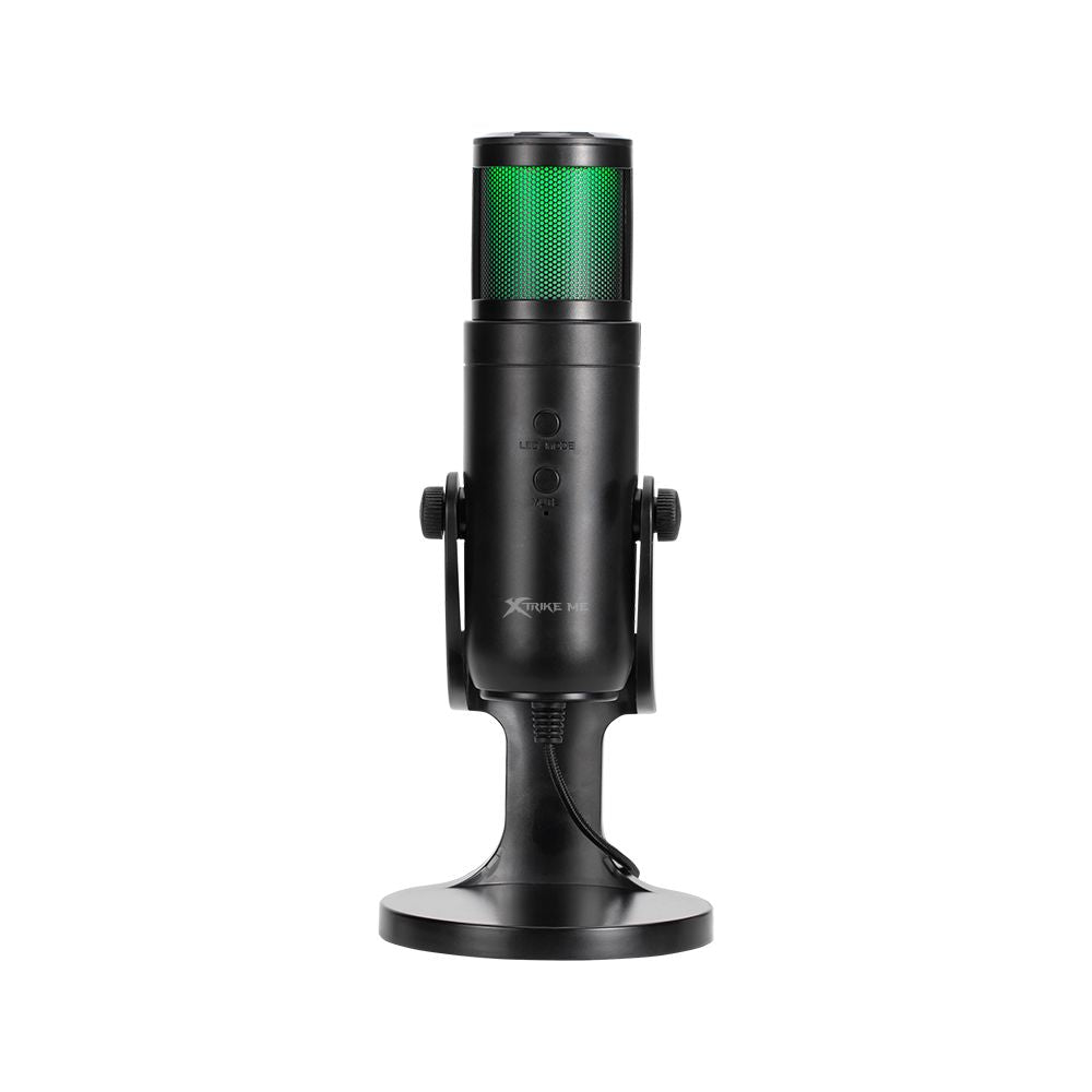 Xtrike Me USB 12 RGB Light Gaming Microphone – Streaming & Recording Accessory