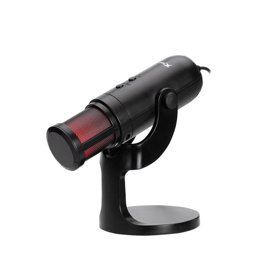 Xtrike Me USB gaming microphone with 12-mode RGB lighting for streaming