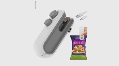 Portable Rechargeable Mini Heating Sealer For Plastic Bags
